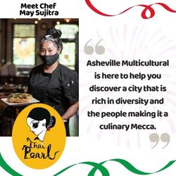 chef may from thai pearl testimonial for asheville multicultural