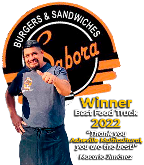 chef macario jimenez sabora food truck asheville multicultural Bilingual Advertising in Asheville
