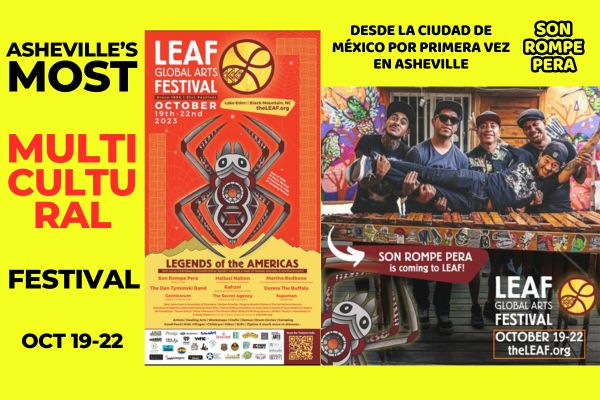 Asheville's Most Multicultural Festival Leaf arts festival oct 2023