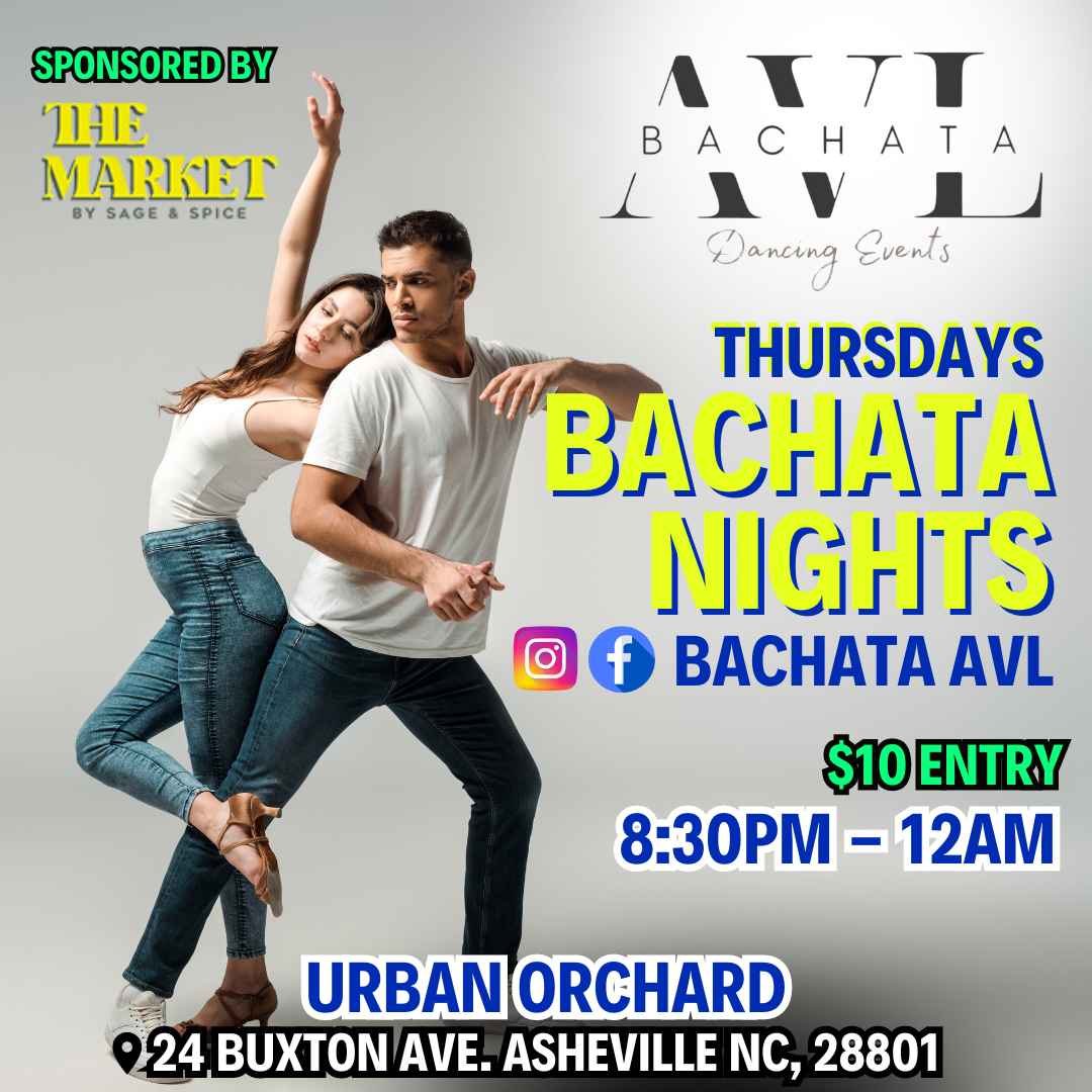 Avl bachata dancing events Asheville Multicultural Bilingual Advertising