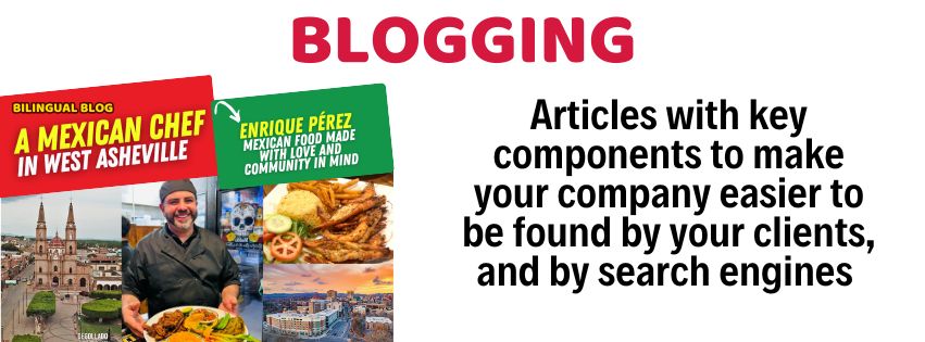 Blogging creation in Asheville
