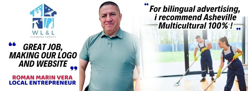 Wll cleaning services testimonial Asheville Multicultural Bilingual advertising services